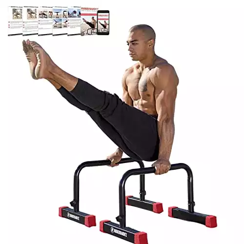 Rubberbanditz Parallettes Push Up & Dip Bars